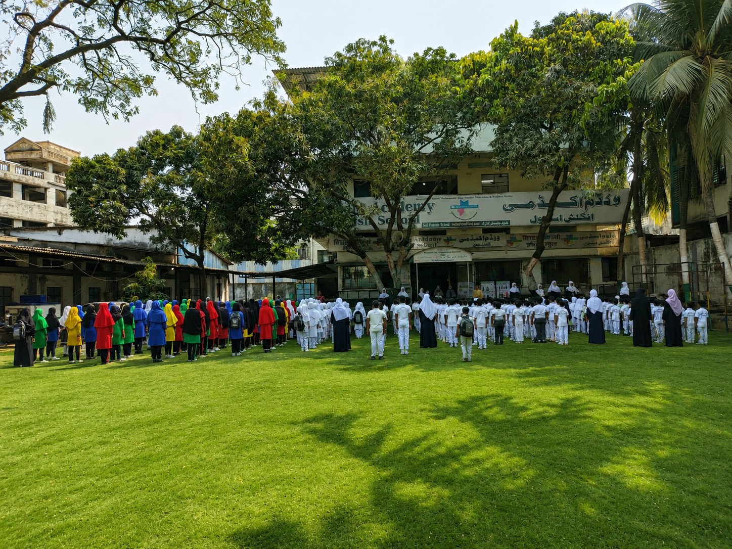 Wisdom Academy campus and playing field